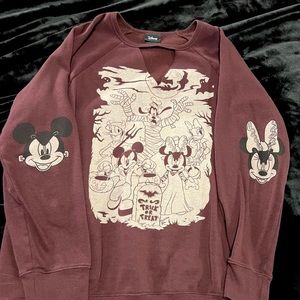 Disney Halloween Mickey and Friends Frankenstein Torrid Sweater Size 1